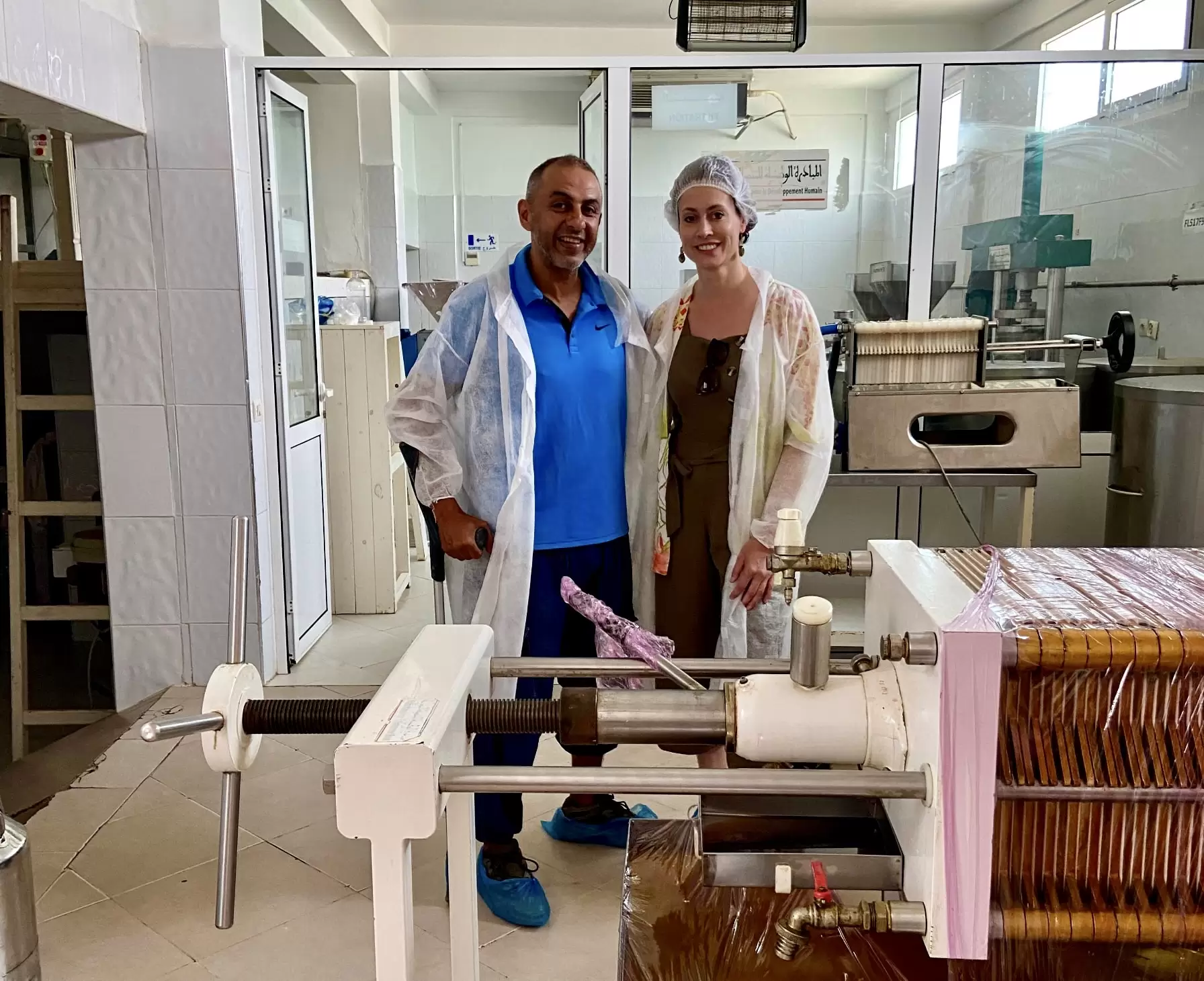 Impressions from the argan oil mill